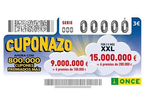 Cuponazo ONCE del Viernes 29 de Marzo de 2024.